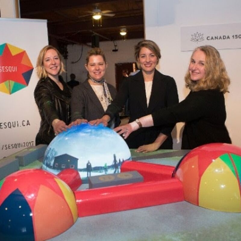 GOVERNMENT OF CANADA ANNOUNCES $9.5 MILLION COMMITMENT TO SESQUI AS PART OF CANADA 150