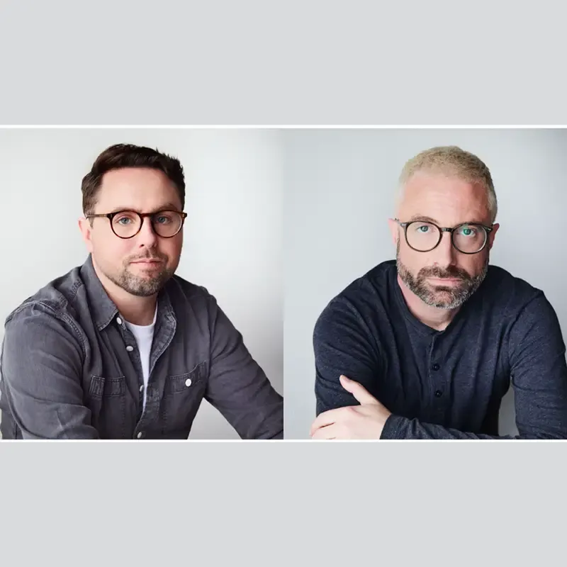 Brendan Brady (left) and Jacob Tierney (right),