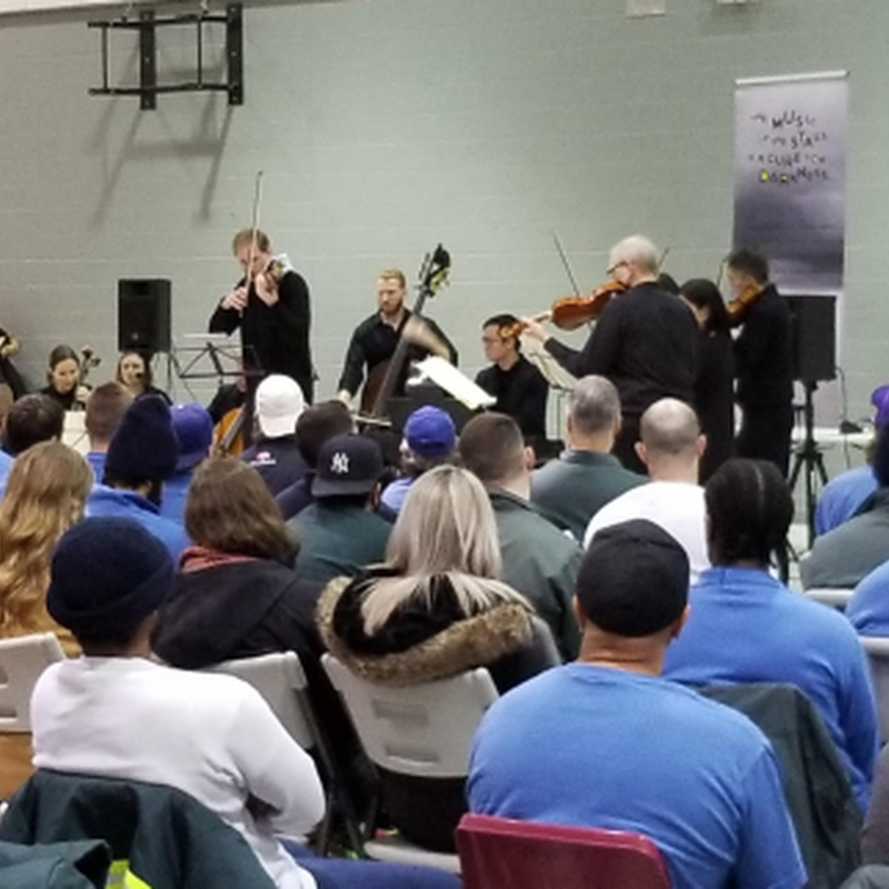 TSO Makes History with Looking at the Stars Performing Vivaldi's Four Seasons at Correctional Institutions in Kingston and Warkworth