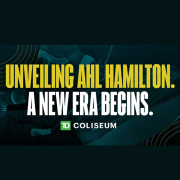 HAMILTON AHL TEAM TO UNVEIL NAME AND LOGO ON MAY 21 AT TD COLISEUM