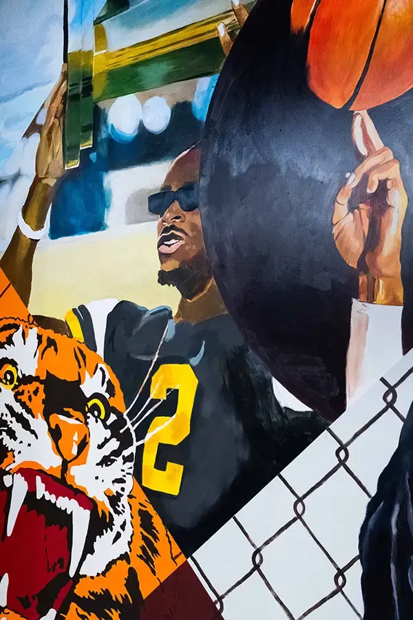 td coliseum mural